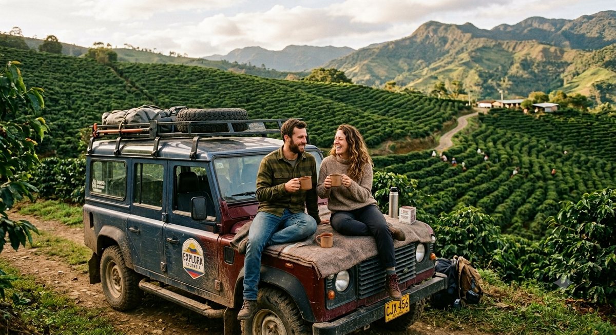 Barista Magic — coffee break at the coffee plantation